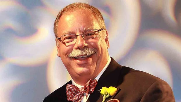 Alex Miceli is pictured at the 2010 Golf Writers of America annual awards dinner in Martinez, Ga.
